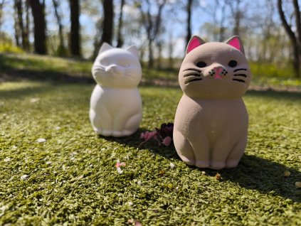 3D omalovánka - Kočka Micka - větší - nemalovaná