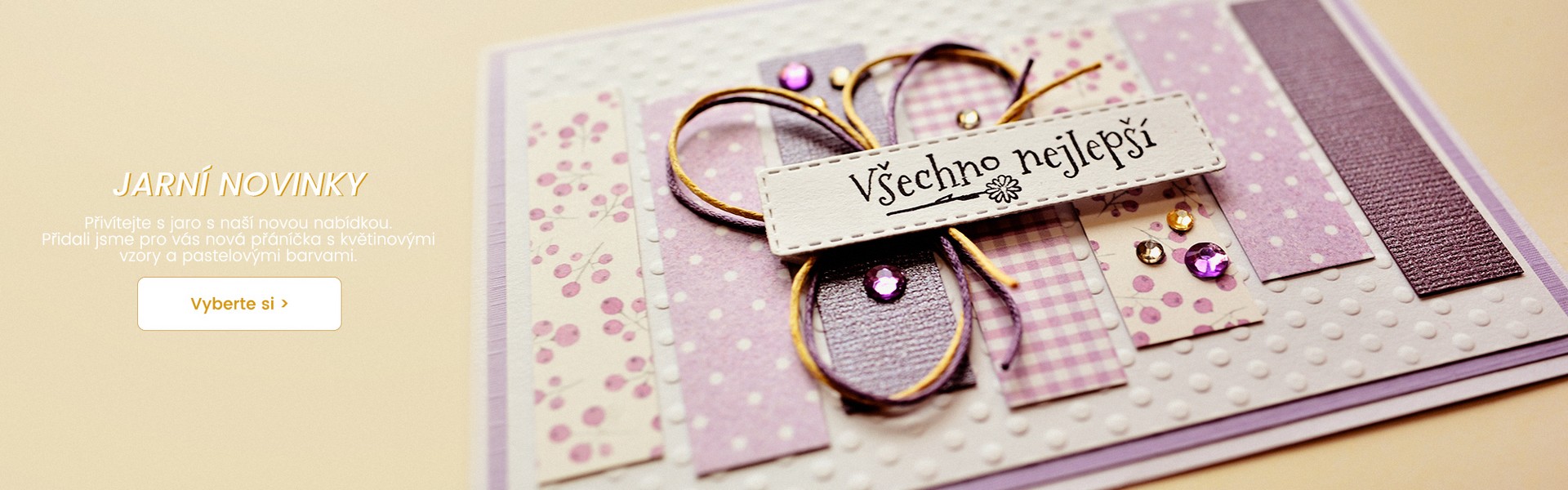 Jarní pastelové a květinové novinky