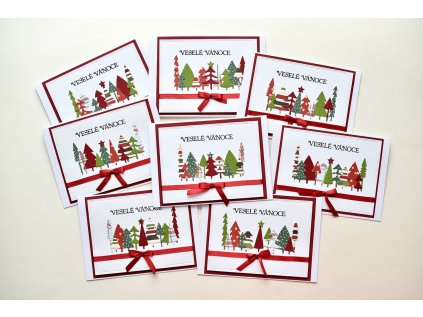 Vánoce v barevném lese