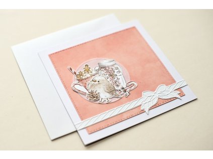 Ptáček v růžové