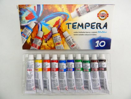 Barvy temperové v tubě, 16 ml - 10ks 162548/10