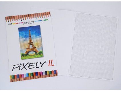 Omalovánky A4 Pixely II. /BO746/