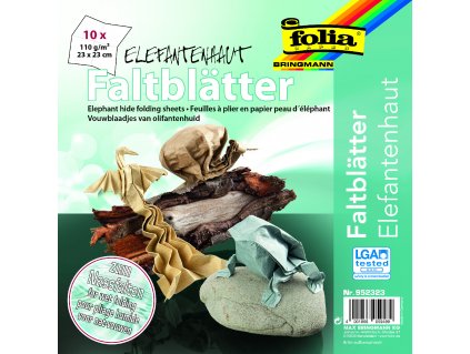 Origami papíry - sloní kůže - 110 g/m2