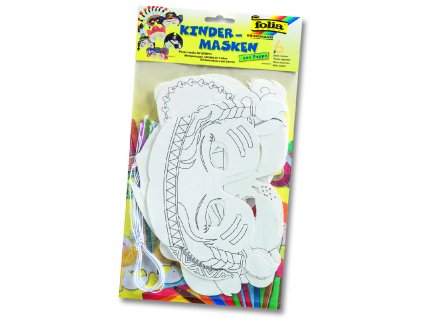 Papírové masky II - 6 motivů v balení