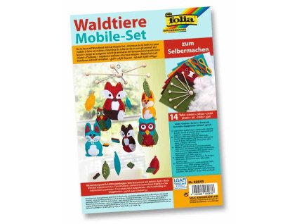 Závěsný kolotoč- lesní zvířata