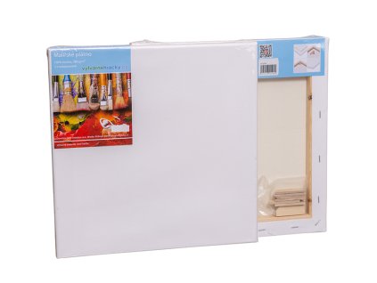 Malířské plátno 50x50cm 380 g/m2, 100% bavlna, 3x šepsováno