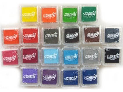 Sada razítkovacích inkoustů na papír, 20 ks