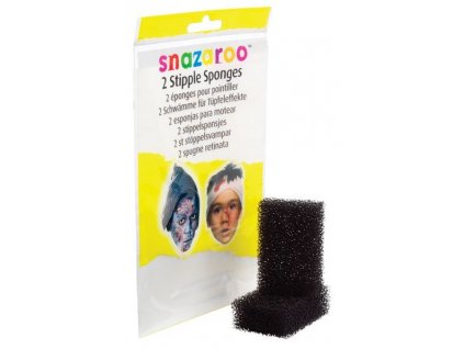 Snazaroo houbička černá 2ks na speciální efekty