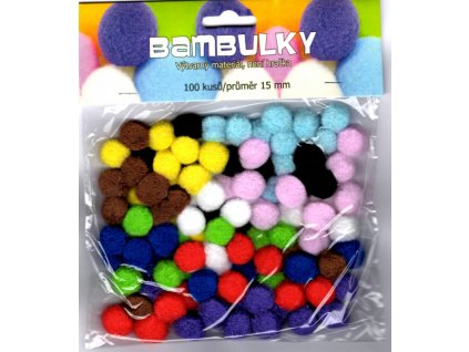 Bambulky - 100 ks, 15 mm