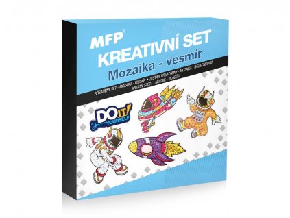 Kreativní set - mozaika vesmír 1042122