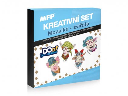 Kreativní set - mozaika zvířata 1042121