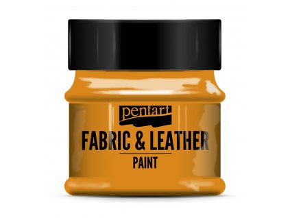 Barva na kůži a textil 50 ml ORANŽOVÁ