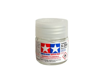Ředidlo 10ml pro akrylové barvy X-20A