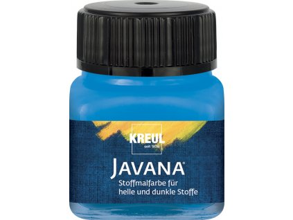 Barva na světlý a tmavý textil JAVANA 20 ml modrá