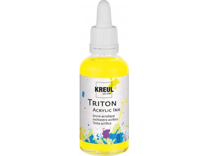 Akrylový inkoust TRITON KREUL CITRÓNOVÁ