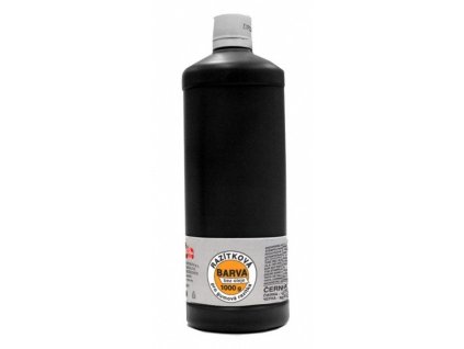 Razítková barva černá 1000 g