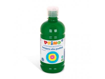 Temperová barva PRIMO, 500ml, tm. zelená