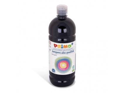 Temperová barva PRIMO, 1000ml, černá