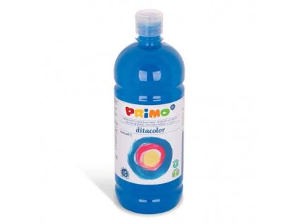 Prstová barva PRIMO, 1000ml, sv. modrá