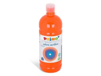 Akrylová barva PRIMO, 1000ml, oranžová