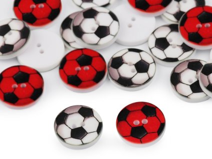 Knoflík dětský velikost 24" fotbalový míč