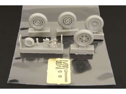 1/48 Wheels for Fw190 EARLY -LATE resin accessories