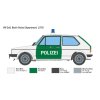 Model Kit auto 3666 - VW Golf "POLIZEI" (1:24)