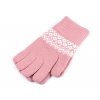 Dámské / dívčí pletené rukavice