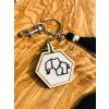 115 privesek slon v hexagonu