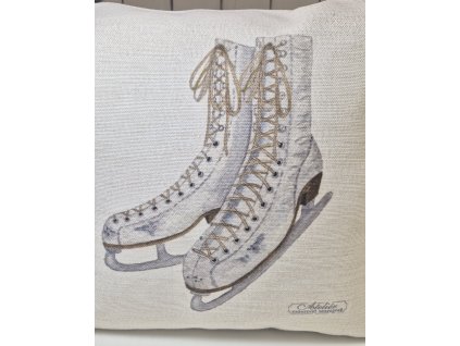 Povlak na polštář 40x40 cm "Brusle"