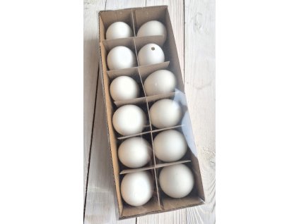 Bílá slepičí vajíčka