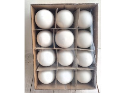 Bílá husí vejce