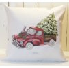 Povlak na polštář 40x40 cm "Vánoční pick up"