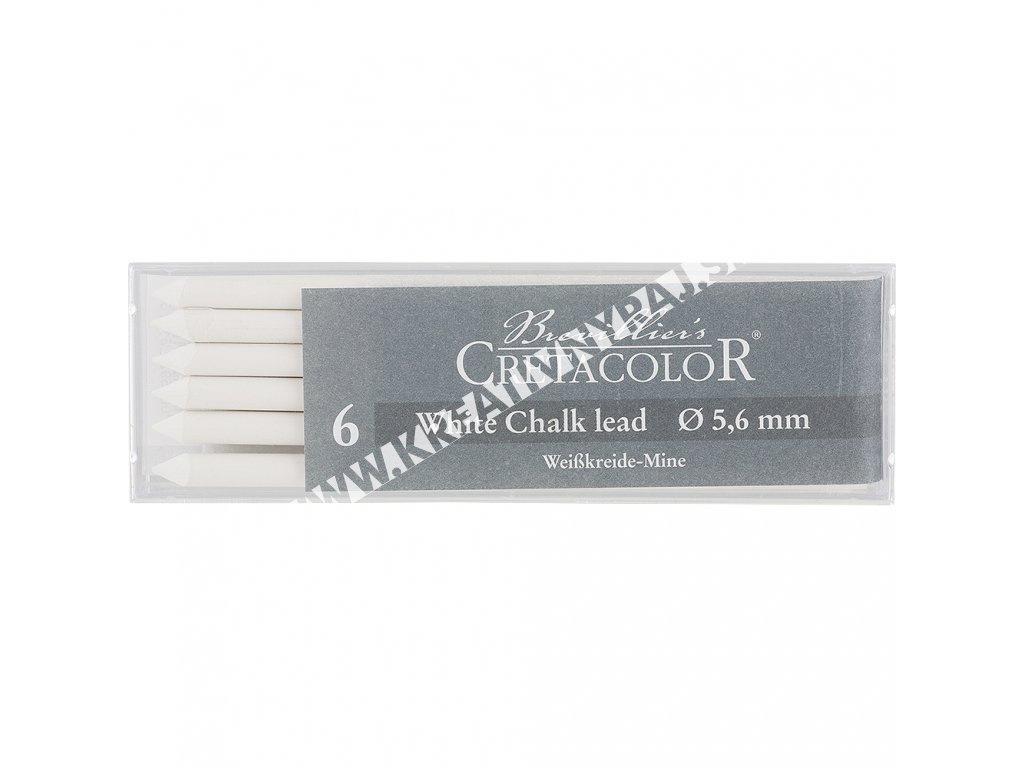 set túh Cretacolor 5,6mm 6ks White Chalk