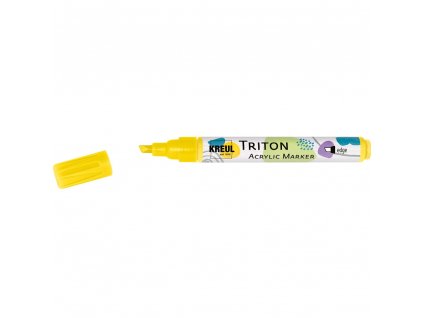 akrylový marker KREUL Triton EDGE 01 Genuine Yellow Light