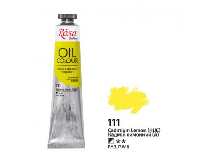 olejová farba ROSA Gallery 45ml 111 Cadmium Lemon (HUE)