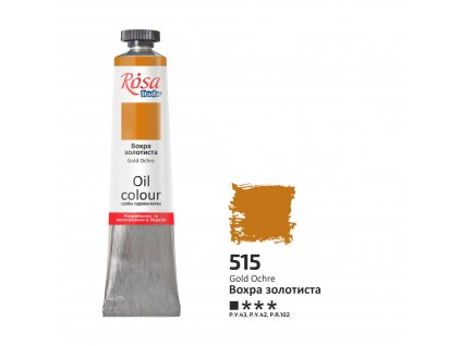 olejová farba ROSA Studio 45ml 515 Gold Ochre