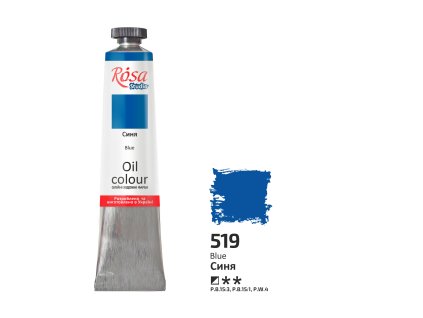 olejová farba ROSA Studio 45ml 519 Blue
