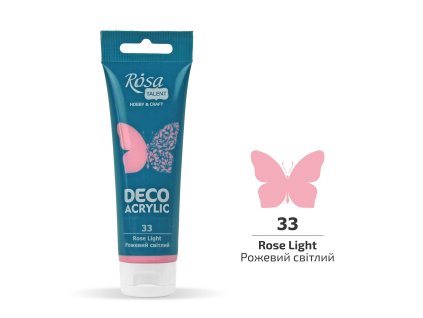 akrylová farba ROSA Talent 75ml 33 Rose Light