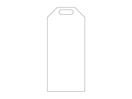 jmenovka na svatbu zkosena