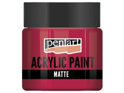 akrylova barva karminova