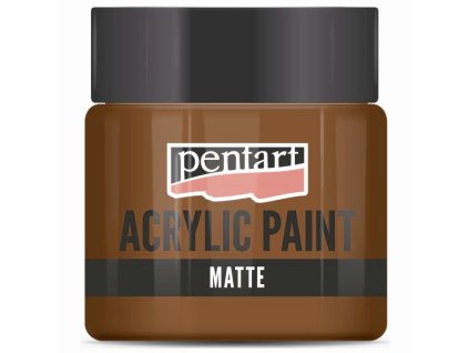 akrylova barva kastanova