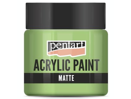 akrylova barva listova zelena