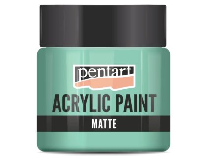 akrylova barva mintova