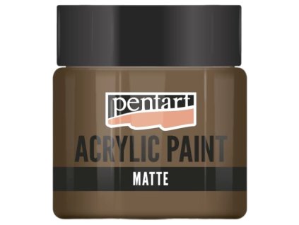 akrylova barva svetle hneda