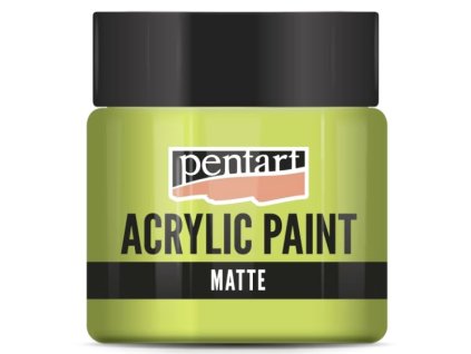 akrylova barva svetle limetkova