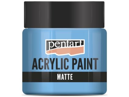 akrylova barva svetle modra