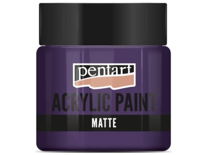 akrylova barva tmave fialova