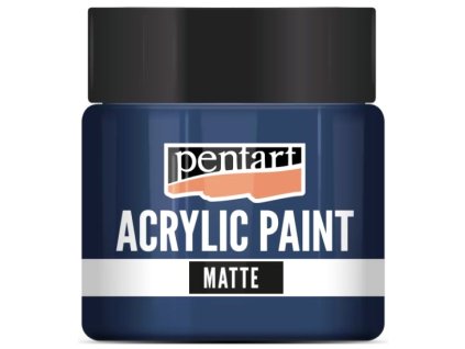 akrylova barva tmave modra