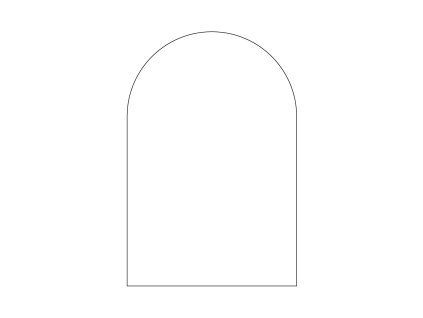 zaoblena desticka na cislo stolu